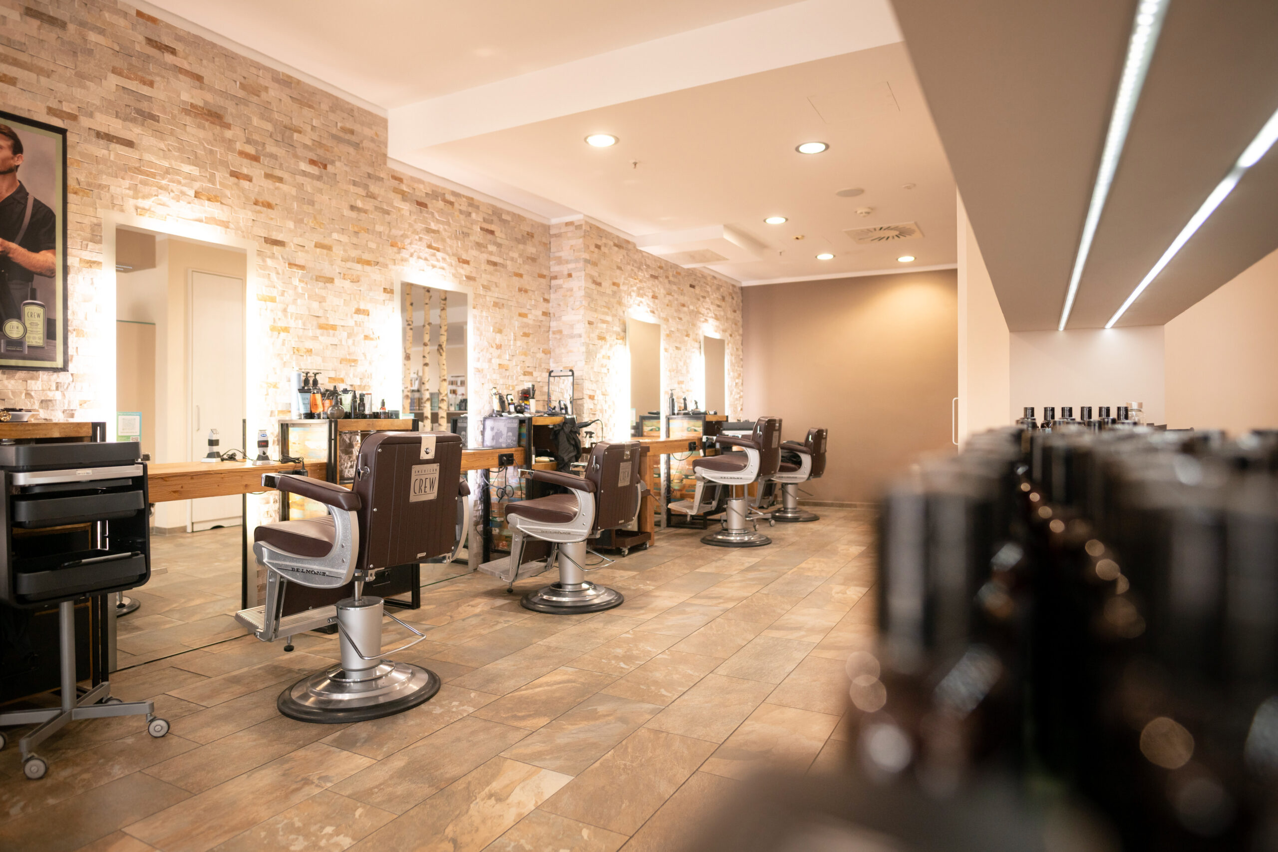 Innenbereich Friseur & Barbier Saboss
